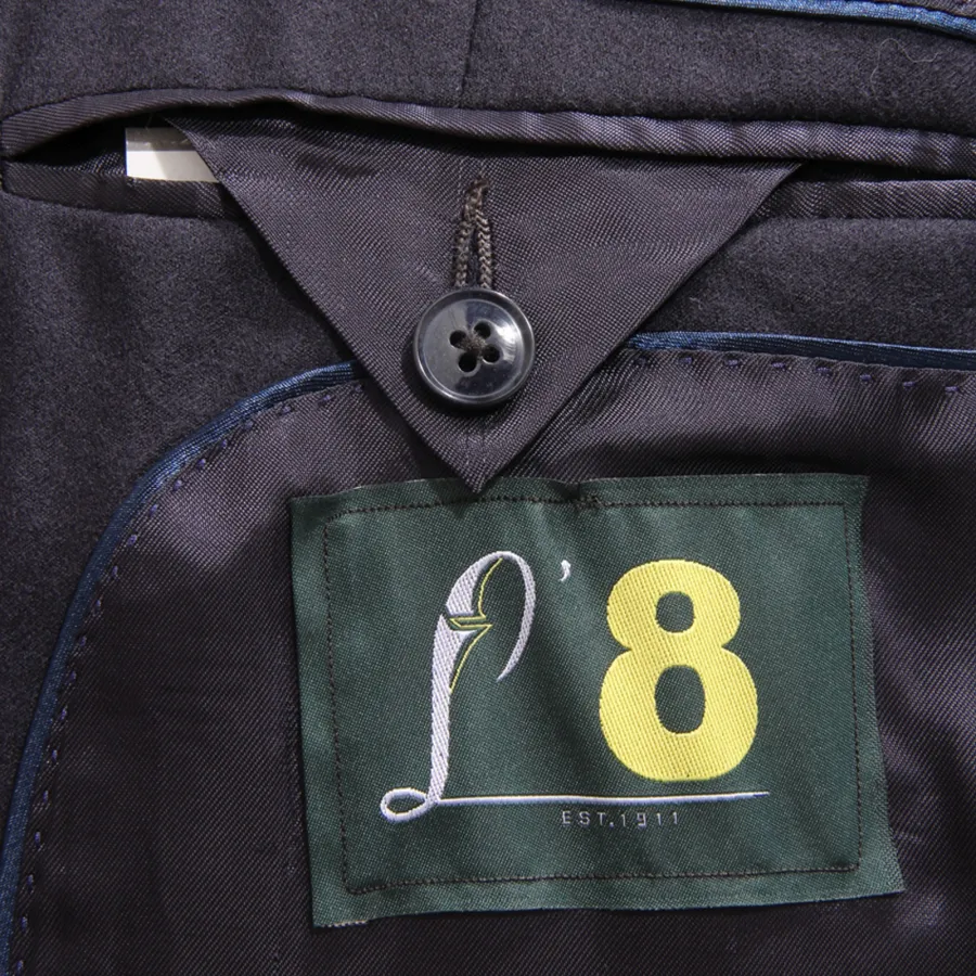 1142AU abito uomo L'8 L.B.M. 1911 man wool suit blue