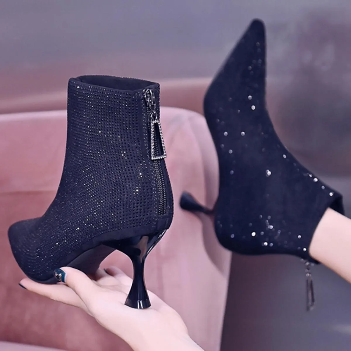 2023 Moda Donna Stivaletti Chelsea Stivali invernali New Goth Gladiatore Moto Botas Punta a punta Designer Brand Luxury Wome