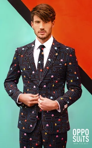 Abito da uomo di OppoSuits Pac Man