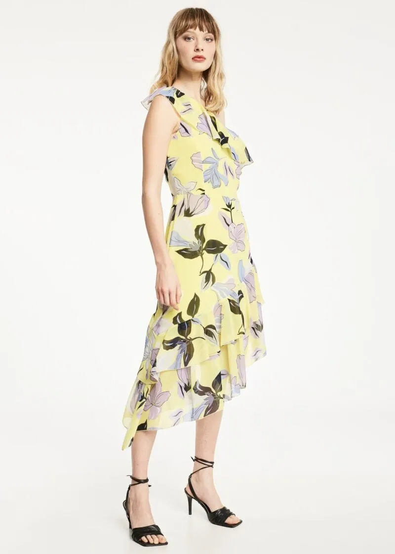 Abito in georgette stampata