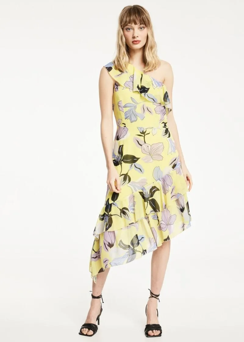 Abito in georgette stampata