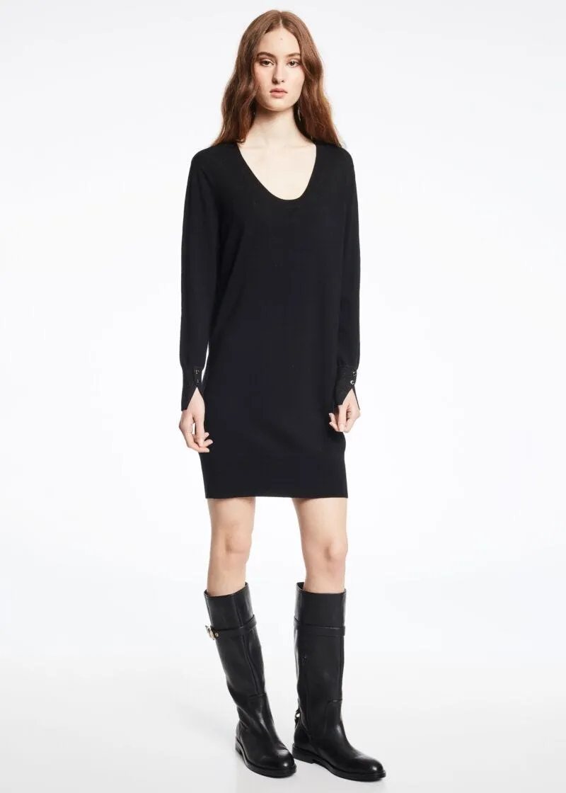 Abito in maglia di viscosa