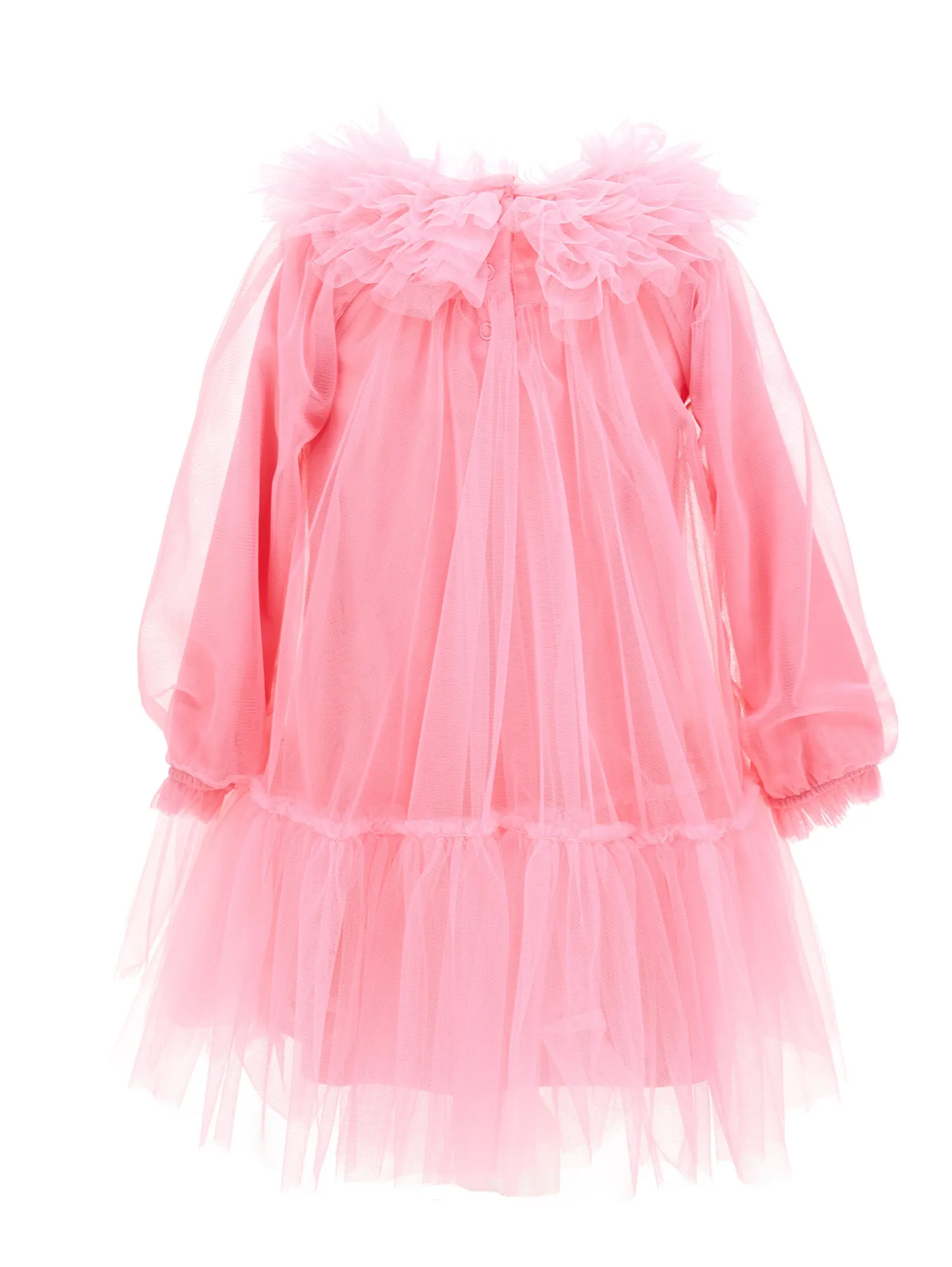 Abito rosa in tulle per bambina