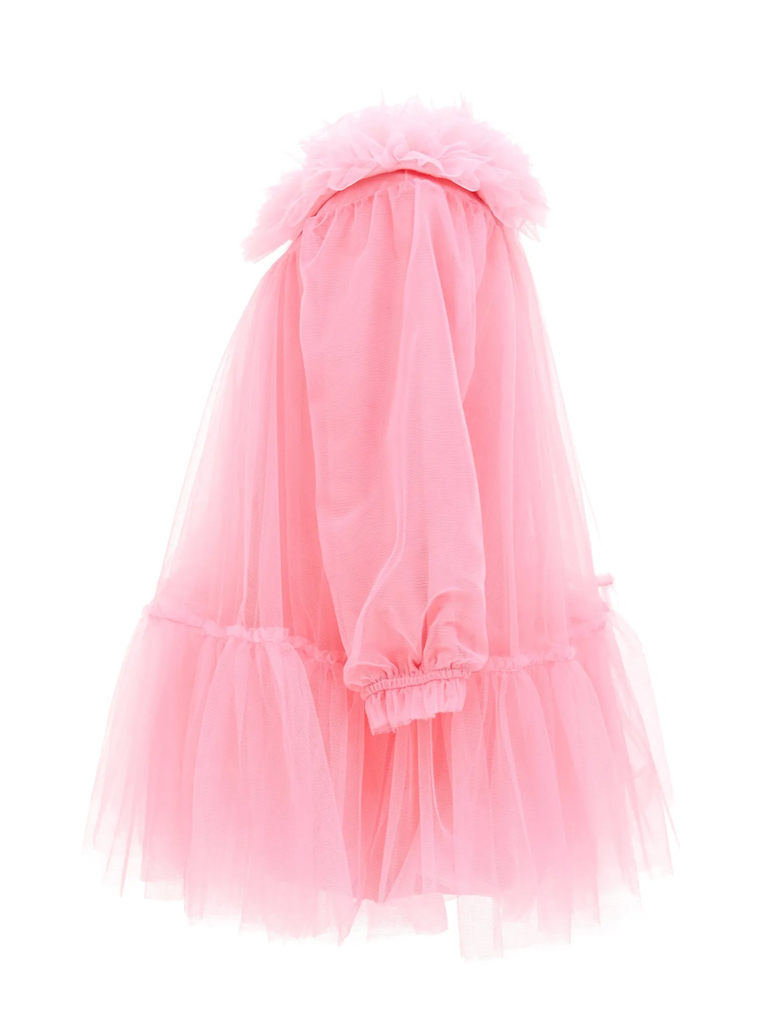 Abito rosa in tulle per bambina