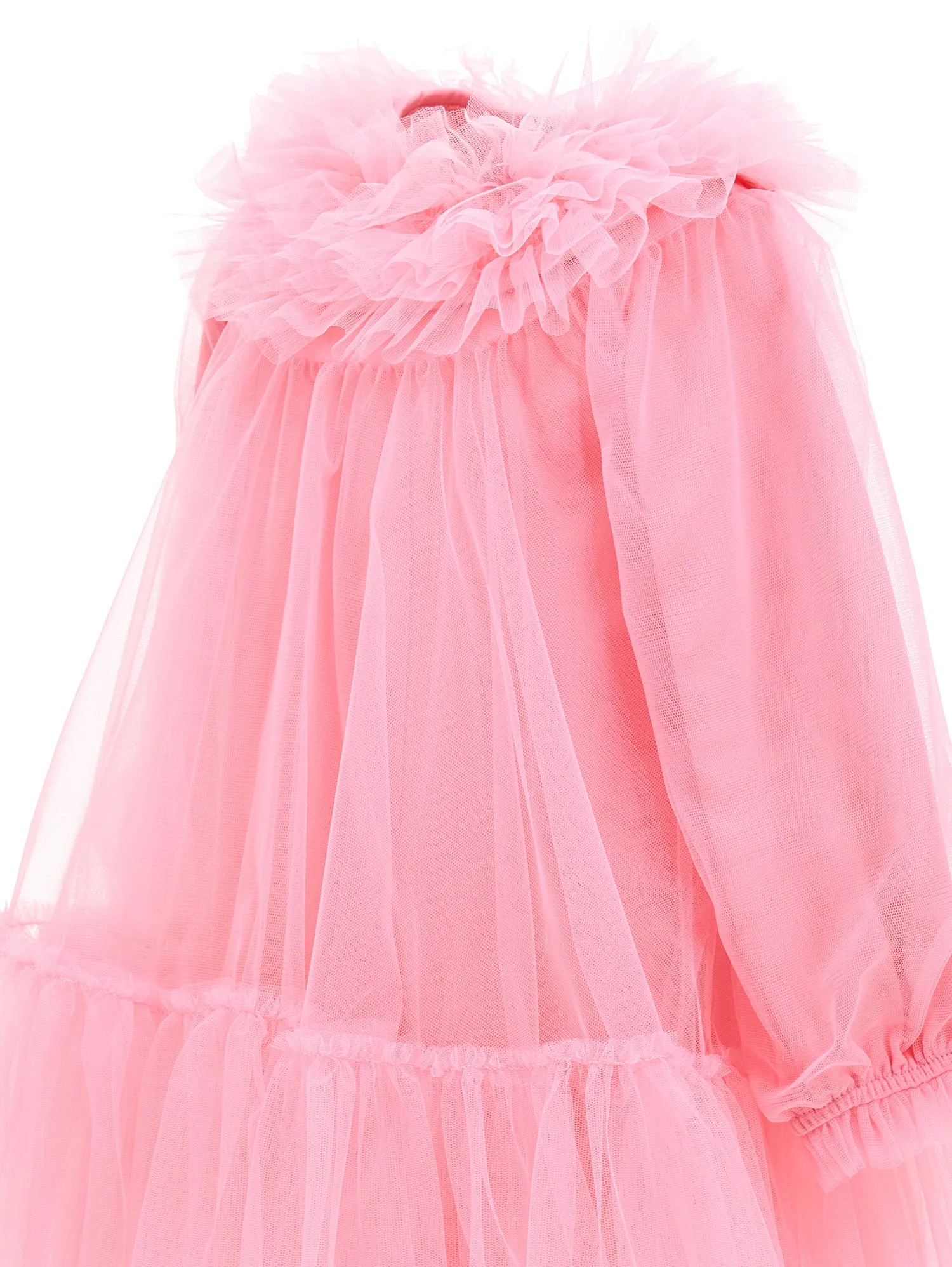 Abito rosa in tulle per bambina