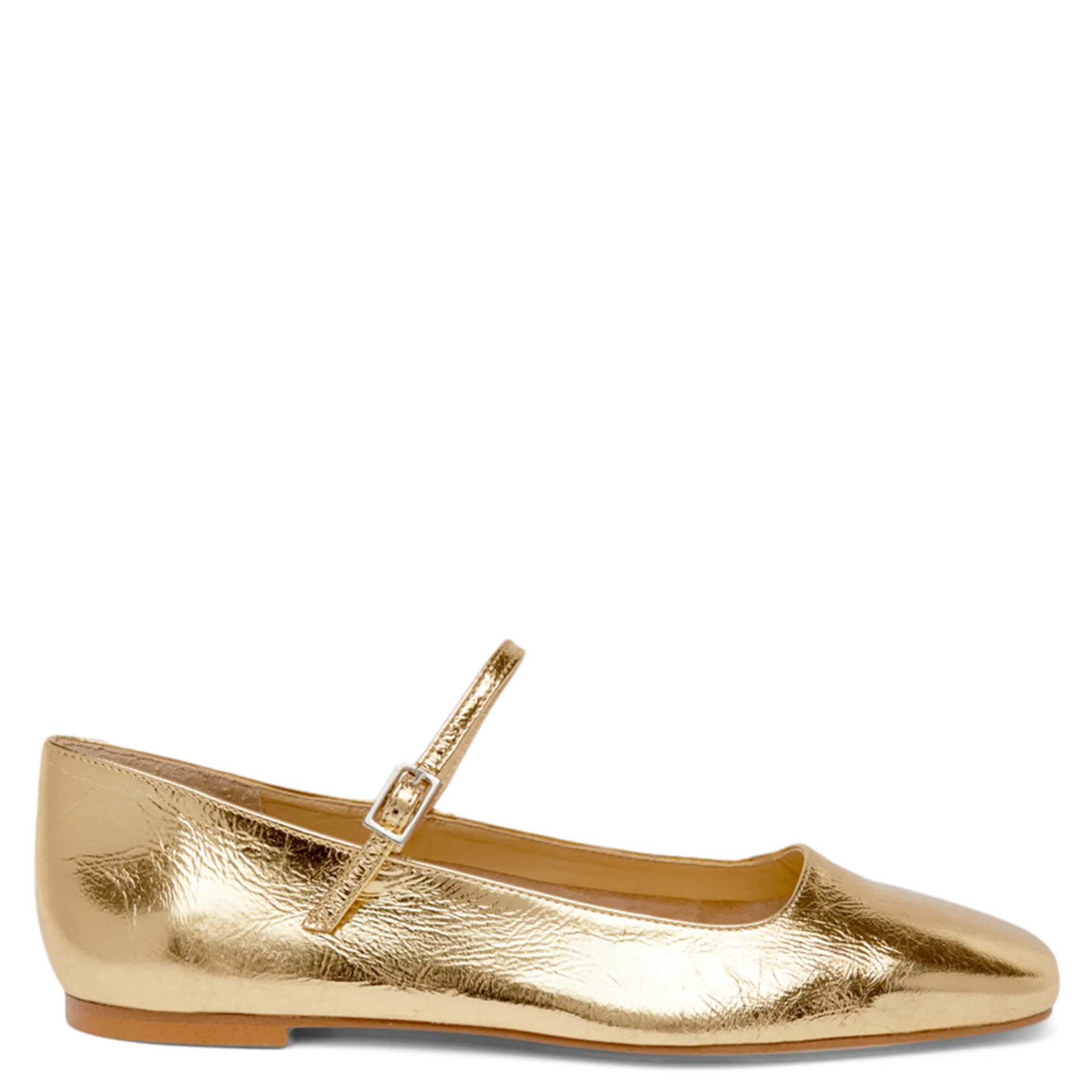  AUGUSTA   JULIETA - Ballerine in pelle metallizzata | Dorato