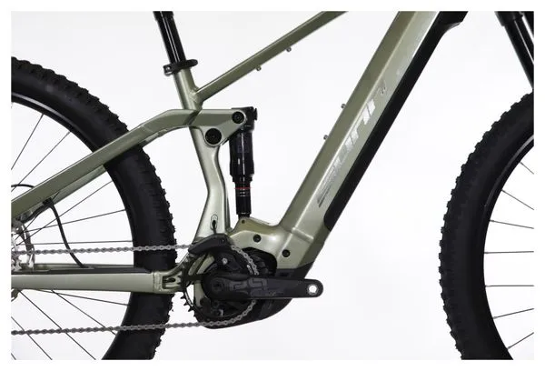Bicicletta da esposizione - Caricabatterie Sunn 630 Shimano Deore 12V 625Wh verde 2023 MTB a sospensione integrale