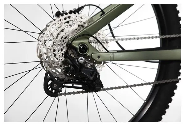 Bicicletta da esposizione - Caricabatterie Sunn 630 Shimano Deore 12V 625Wh verde 2023 MTB a sospensione integrale