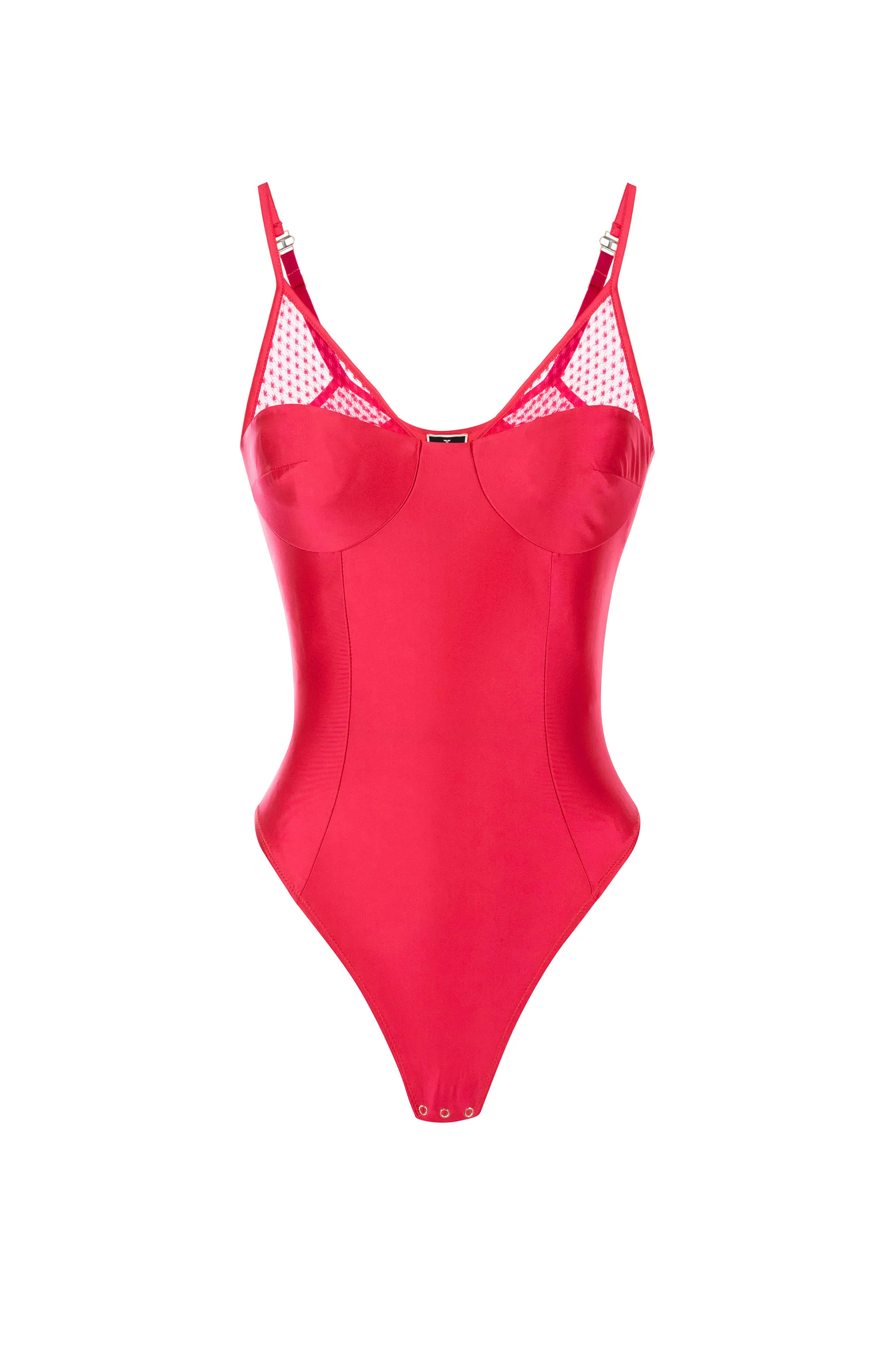 Body in lycra e tulle