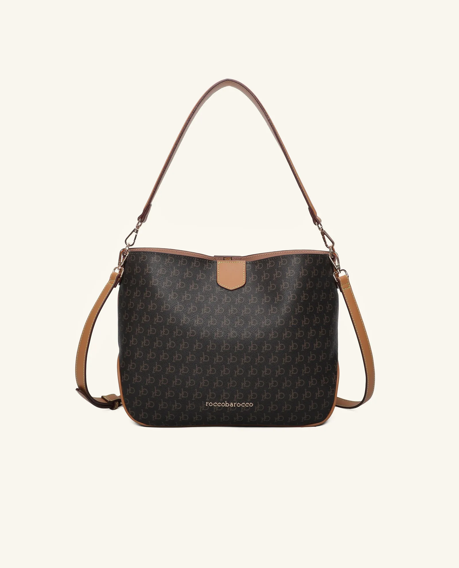 Borsa a spalla Monogram Roccobarocco