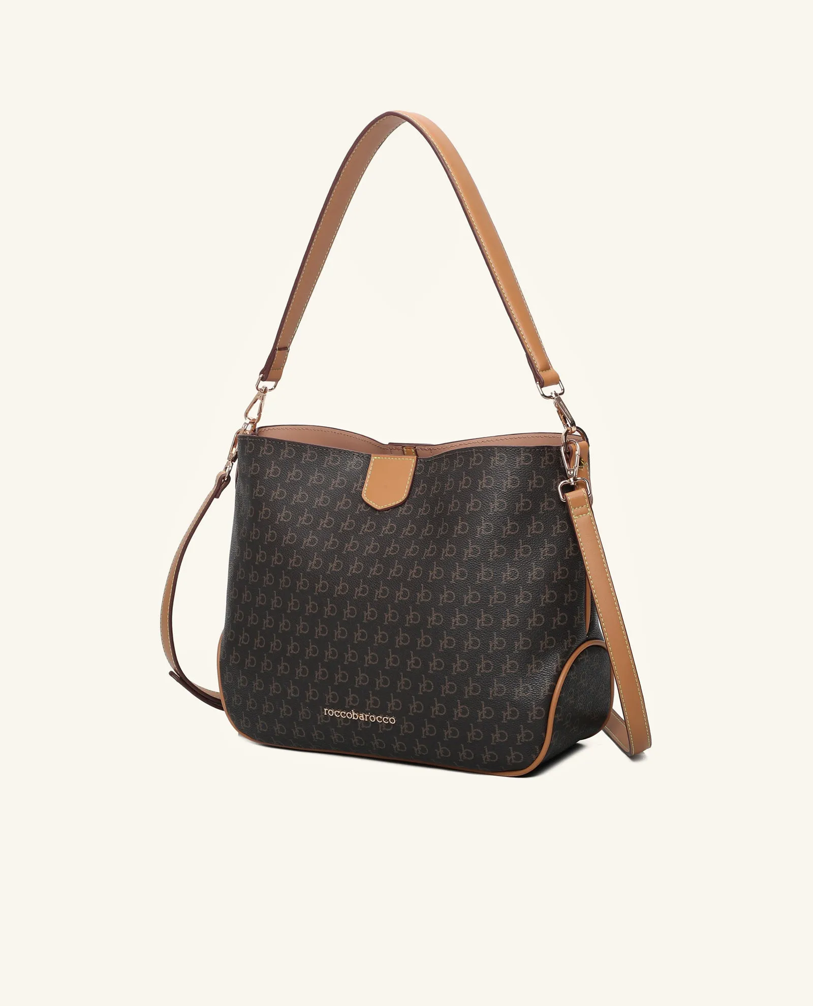 Borsa a spalla Monogram Roccobarocco