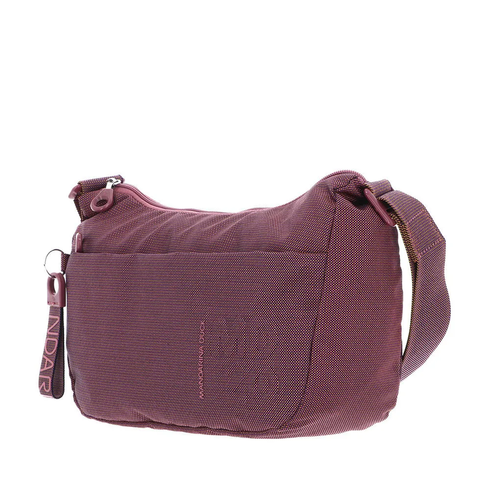 Borsa Donna a Tracolla Mandarina Duck in Tessuto colore Windsor Wine Linea MD20 - P10QMT30