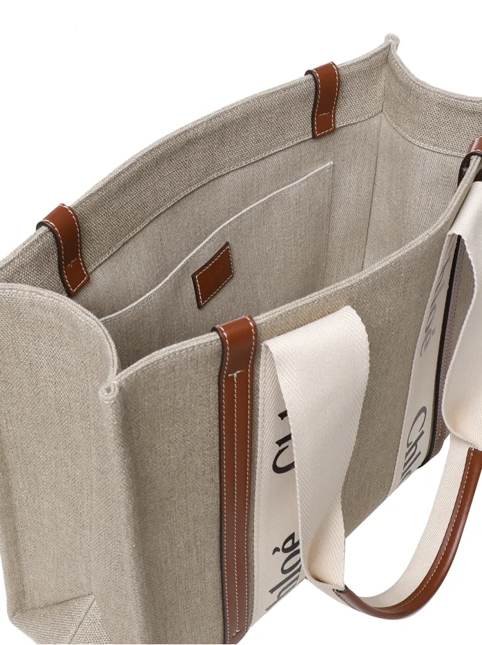 BORSA TOTE BAG MEDIA WOODY