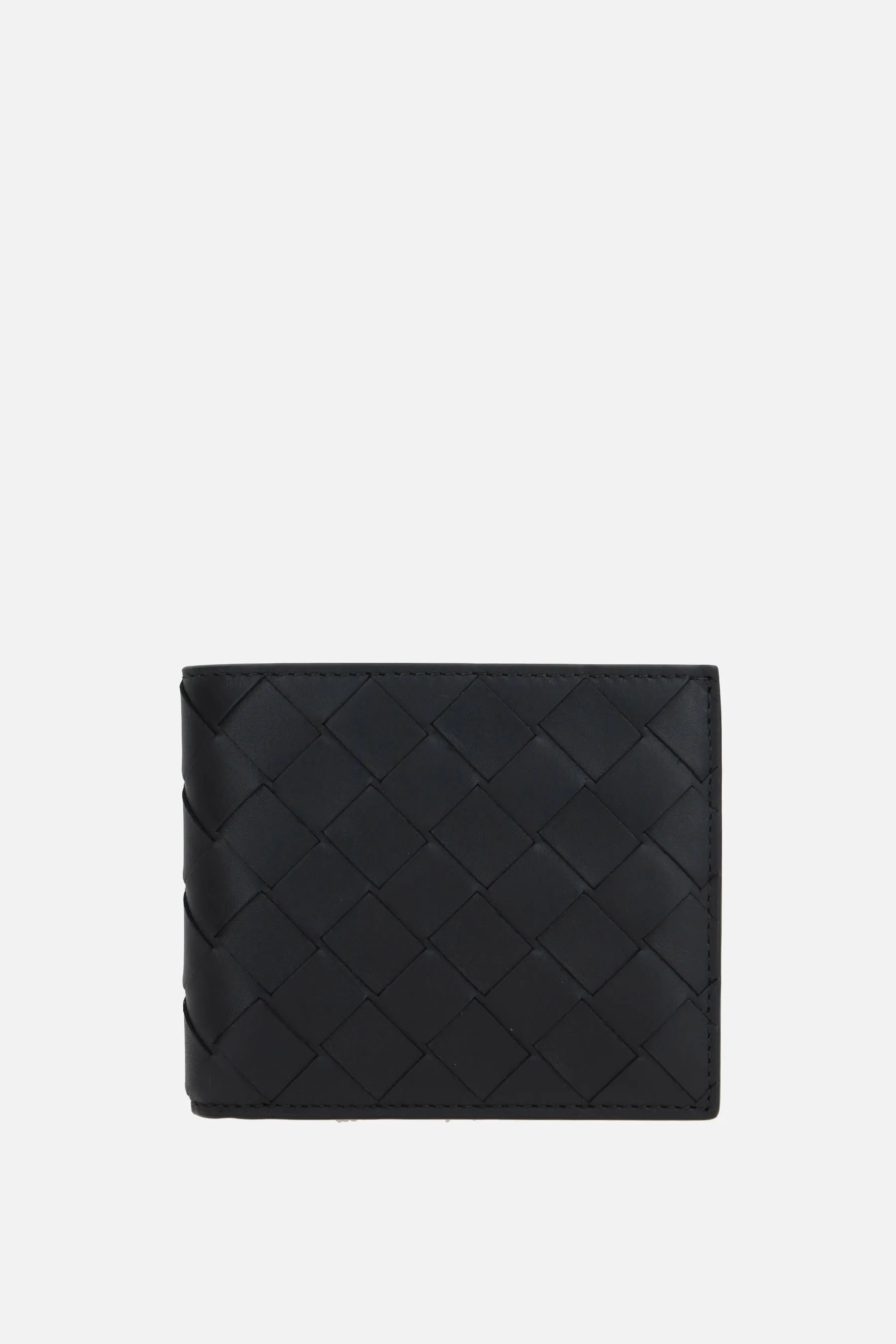 BOTTEGA VENETA portafogli bi-fold in Intrecciato VN