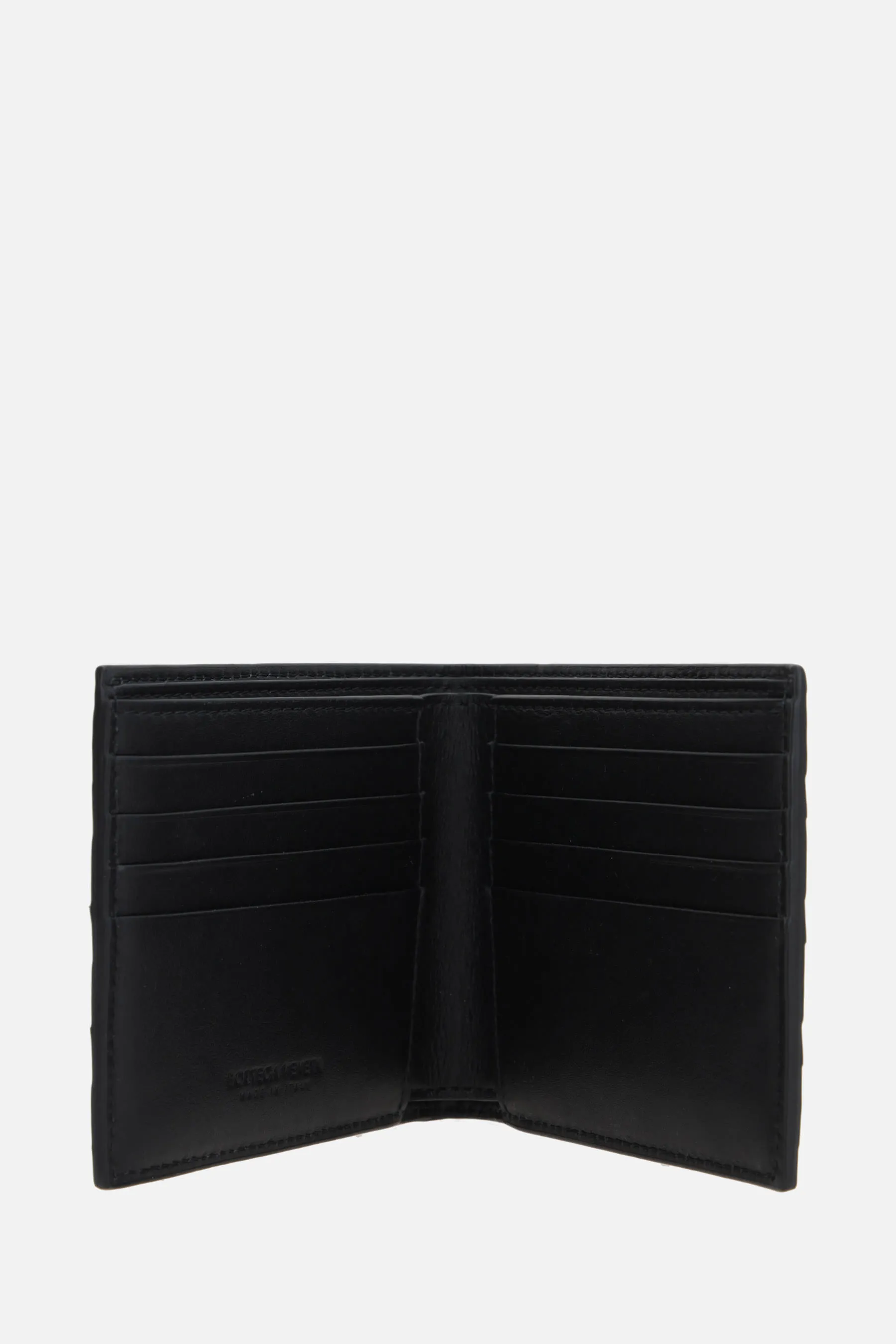 BOTTEGA VENETA portafogli bi-fold in Intrecciato VN