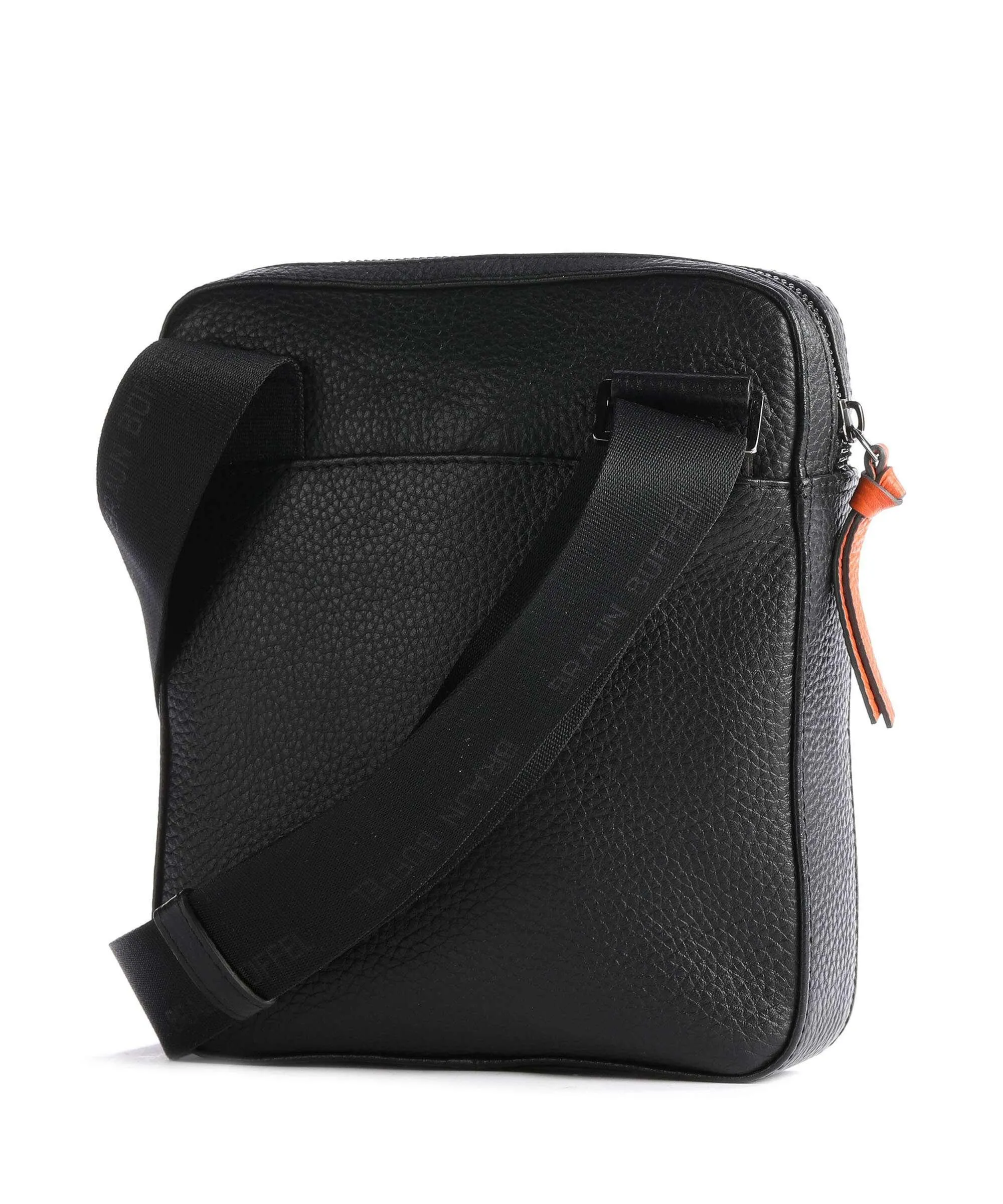  Braun Büffel Novara Borsa a tracolla pelle di vacchetta grana nero  