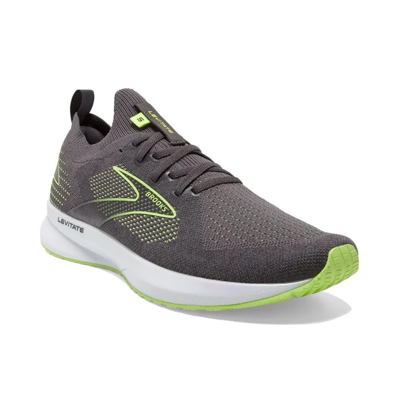 Brooks Levitate 5 Stealthfit Grigio - Scarpe Running Uomo