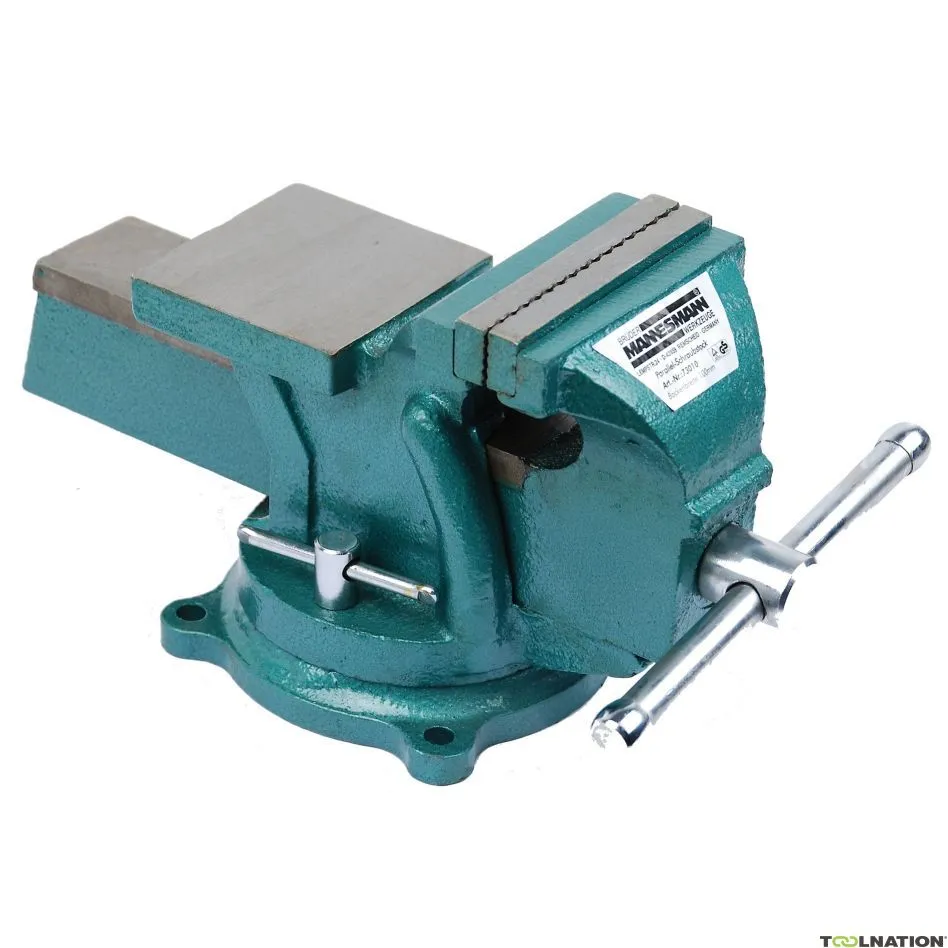Brüder Mannesmann 73010 73010 Morsa ruotabile a 360°