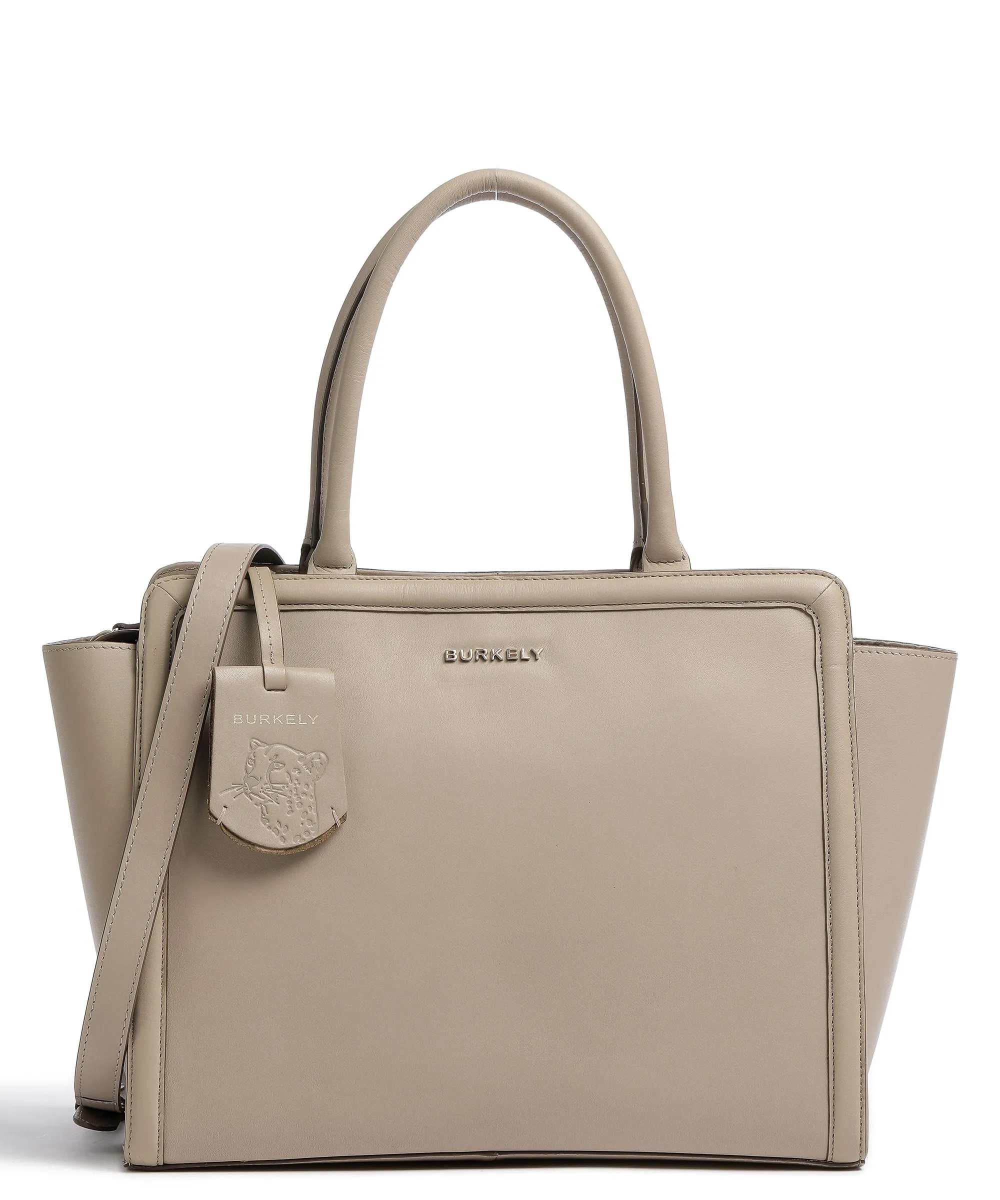  Burkely Beloved Bailey Borsa a mano pelle liscia taupe  
