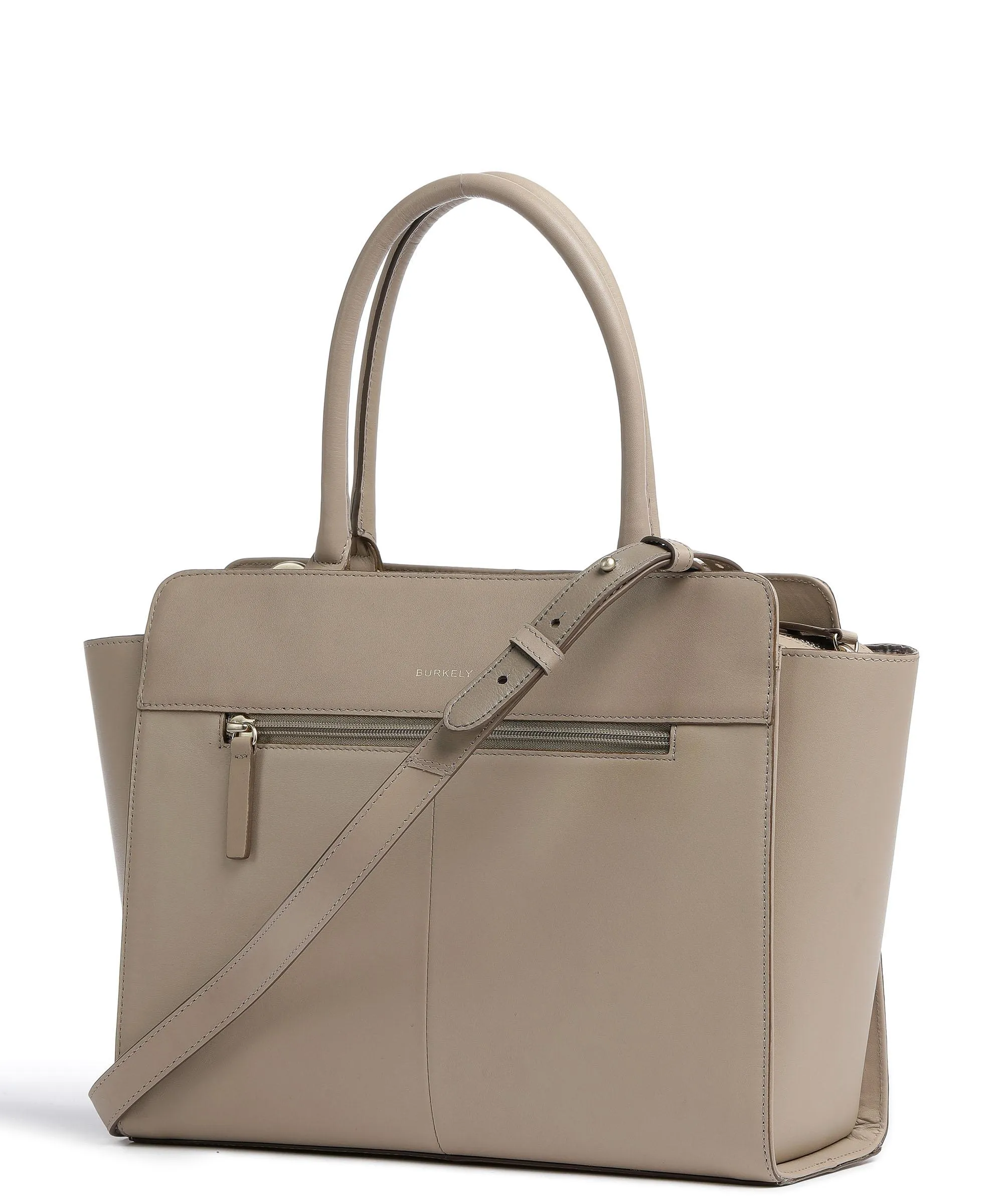  Burkely Beloved Bailey Borsa a mano pelle liscia taupe  