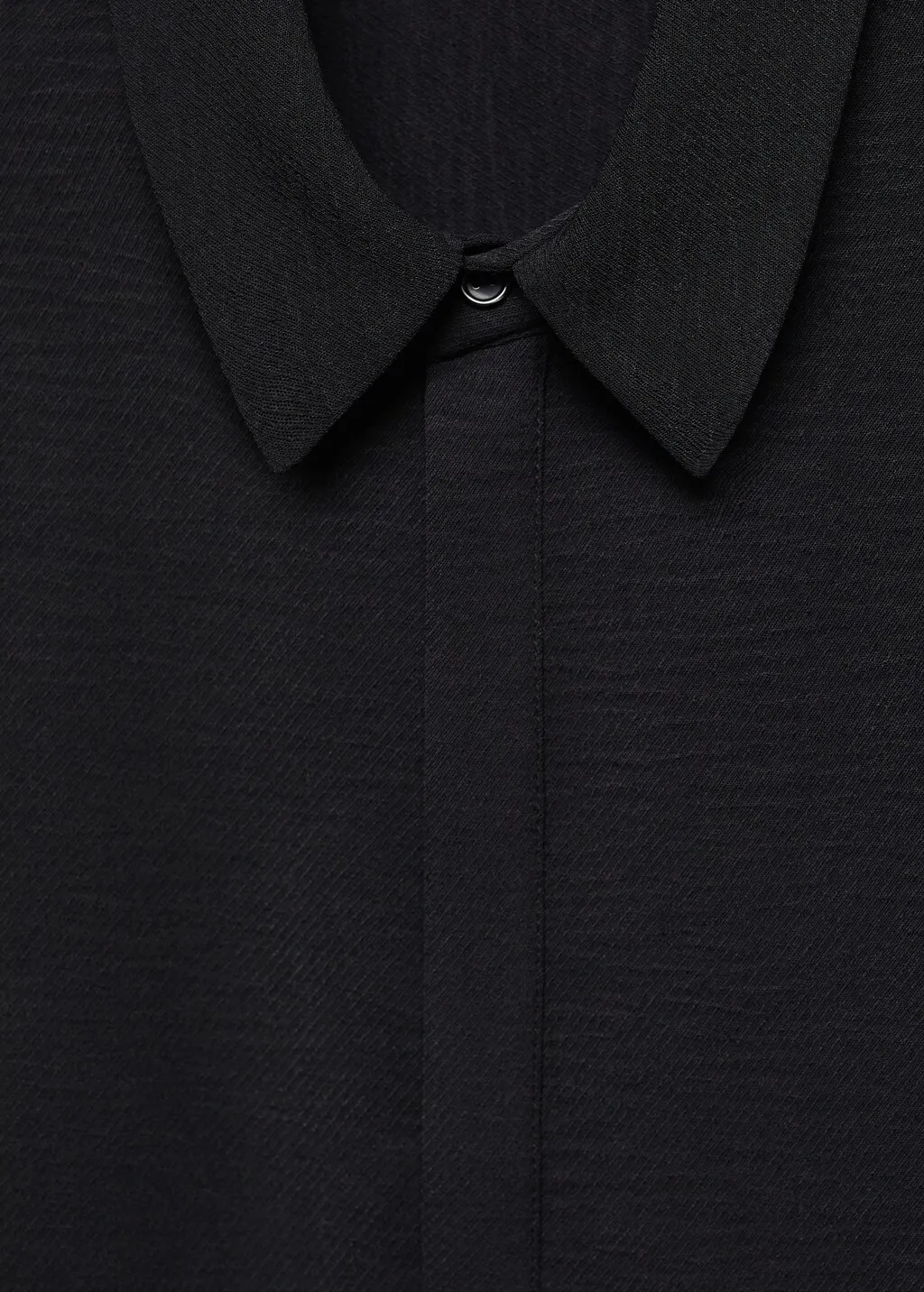 Camicia crop fluida
