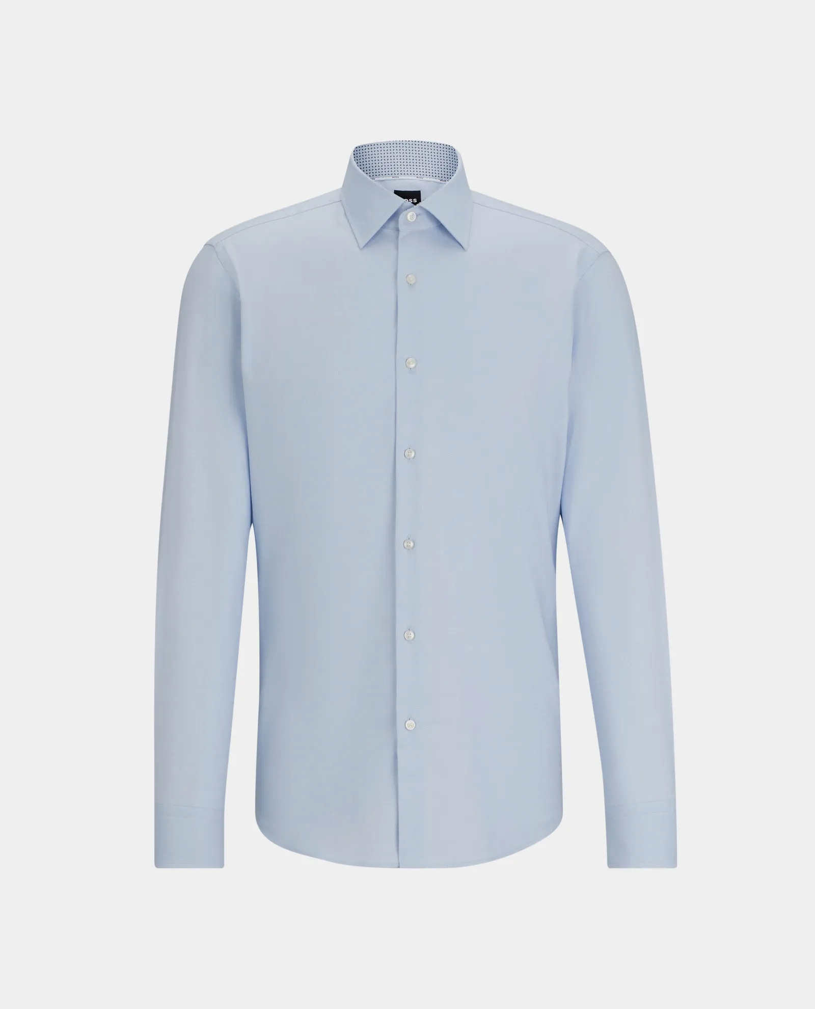 Camicia uomo Boss con trama Oxford