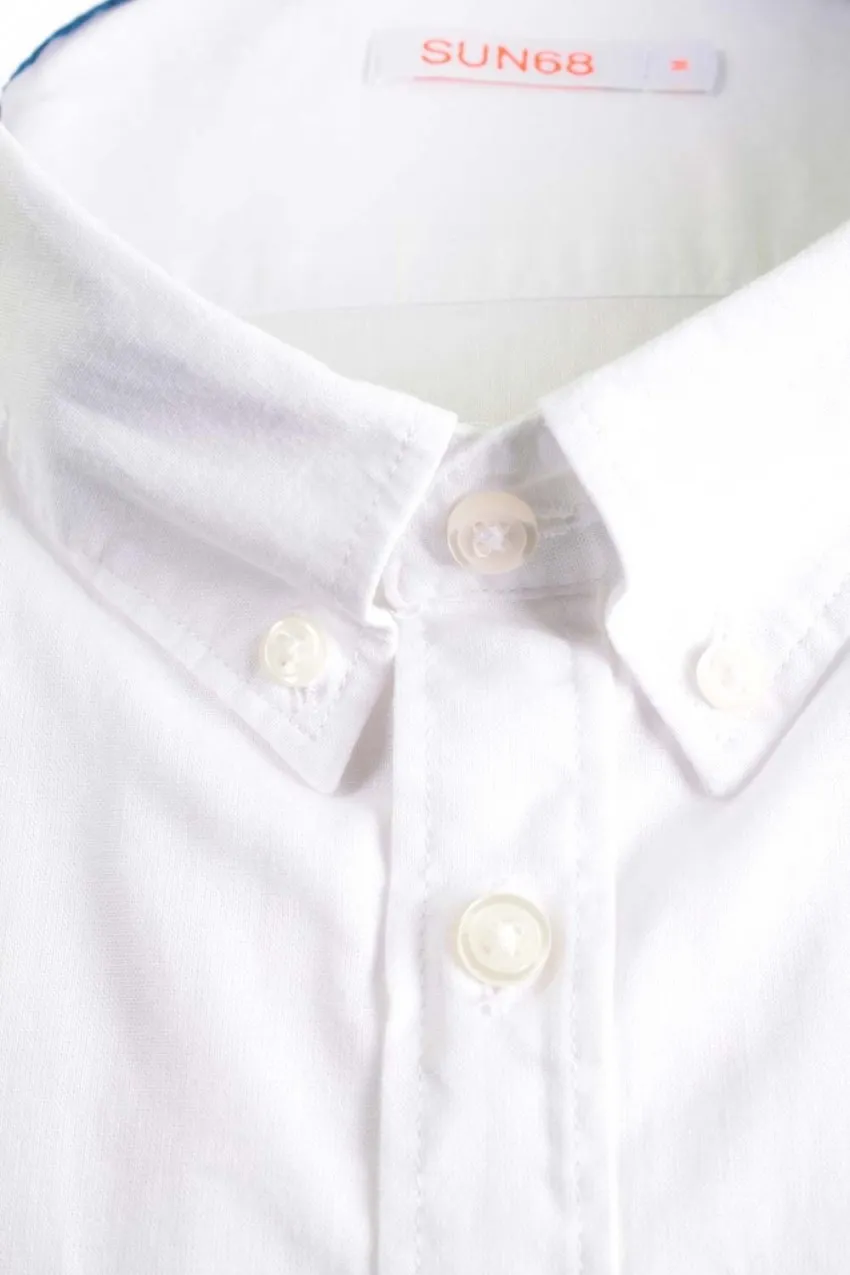 Camicia Uomo Sun 68 Bianco