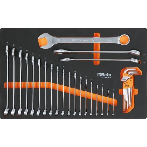 Cassettiera mobile Beta Worker BW 2400S 7/I-S con 7 cassetti e 235 utensili inclusi