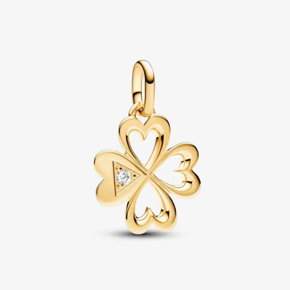CHARM QUADRIFOGLIO ORO PANDORA ME