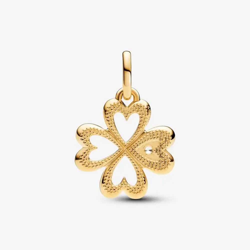 CHARM QUADRIFOGLIO ORO PANDORA ME