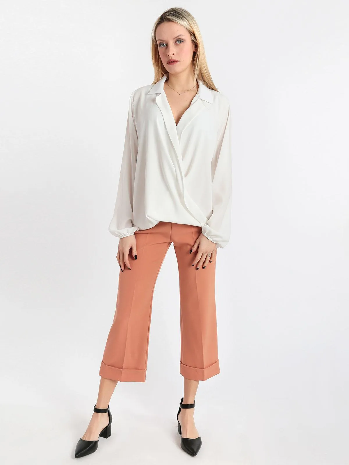 Chiaretta Jupe-culotte à revers