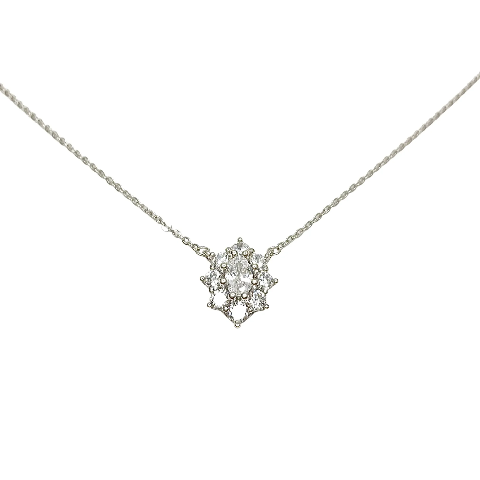 COLLANA KATE ZIRCONI ARGENTO 925%