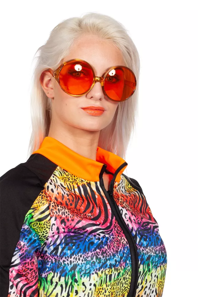 Colorata tuta anni '80 da donna
