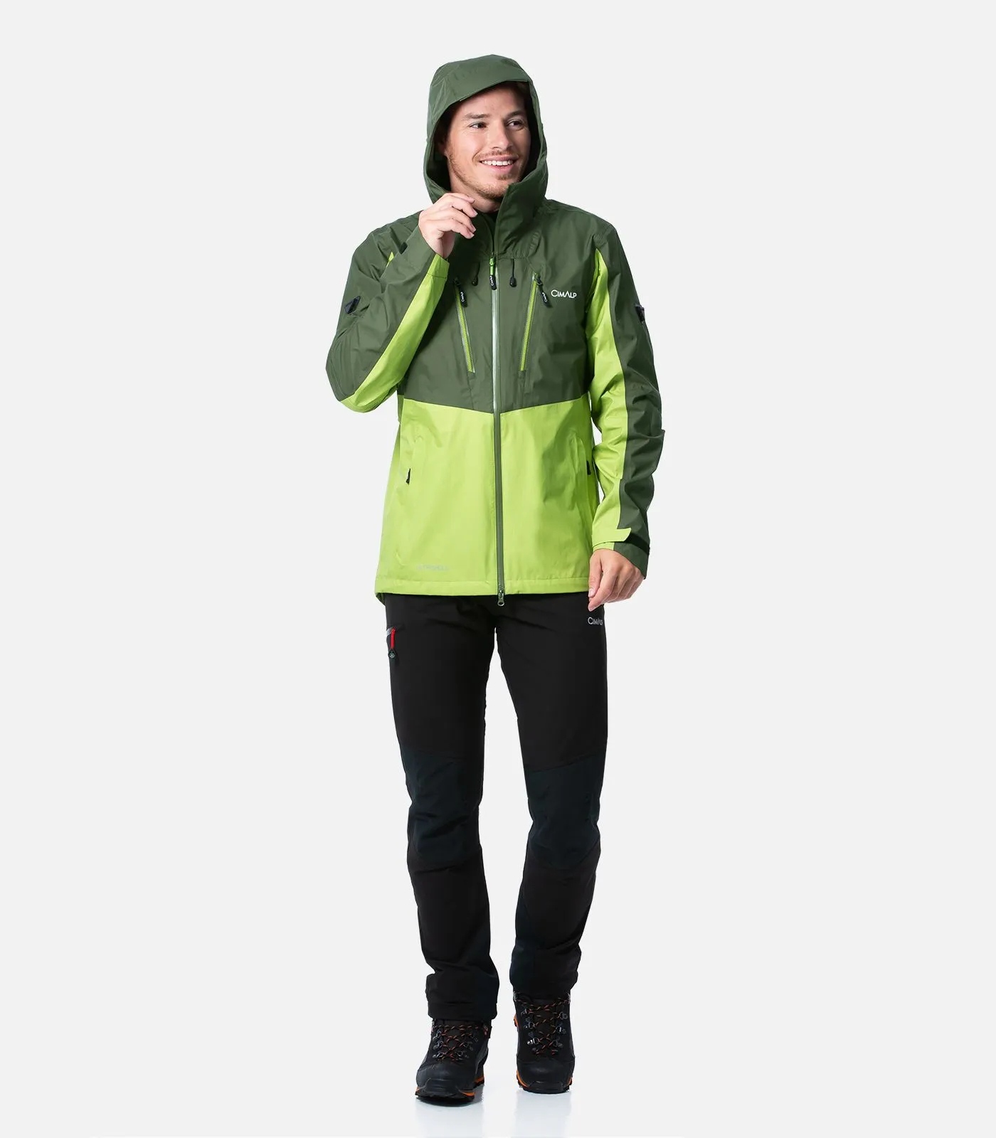 COSMIQUES- Uomo Giacca Ultrashell® - Impermeabile e Traspirante