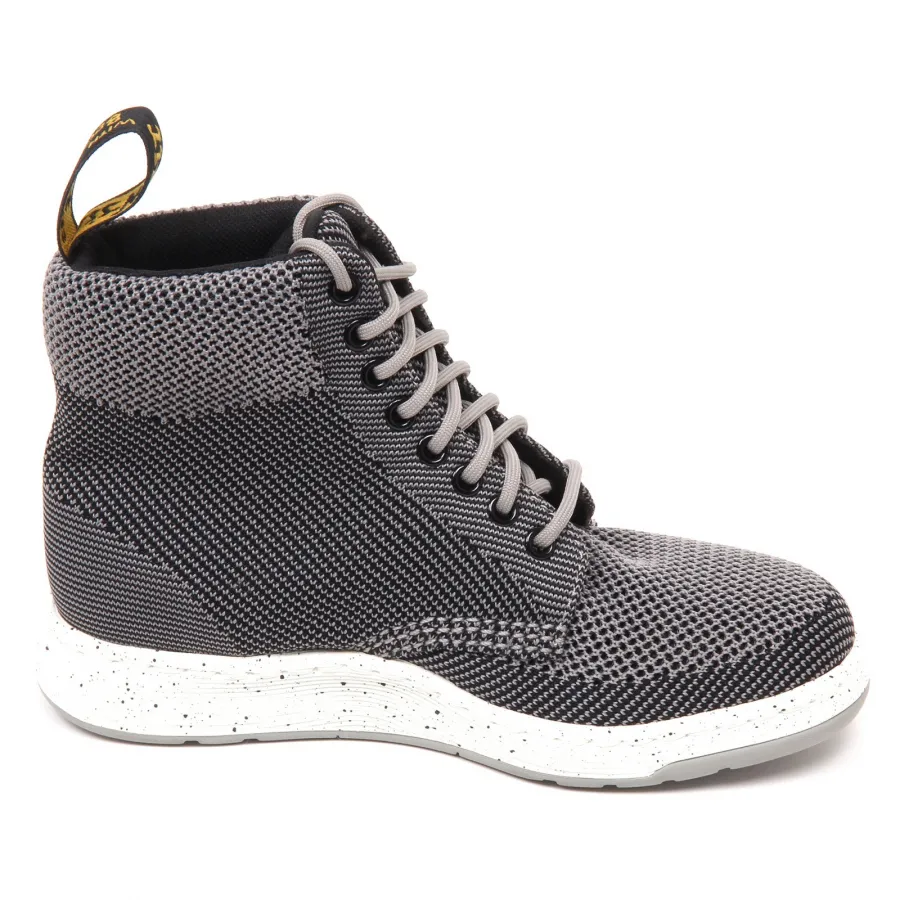 D6412 (without box) sneaker donna tissue DR. MARTENS grigio/nero shoe woman