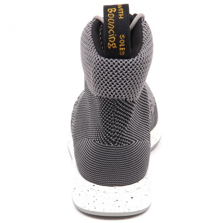 D6412 (without box) sneaker donna tissue DR. MARTENS grigio/nero shoe woman