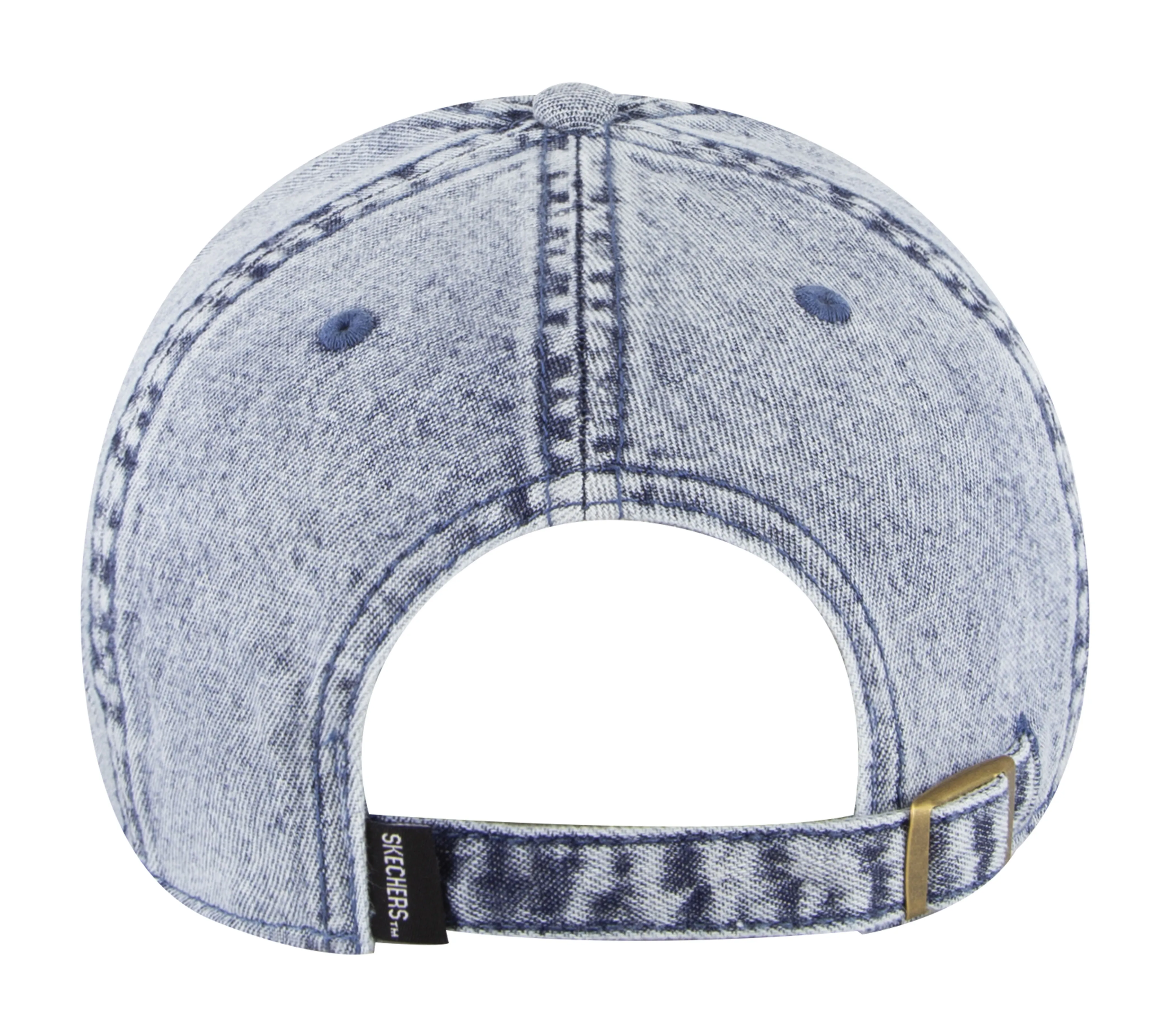 Denim Embroidered Hat