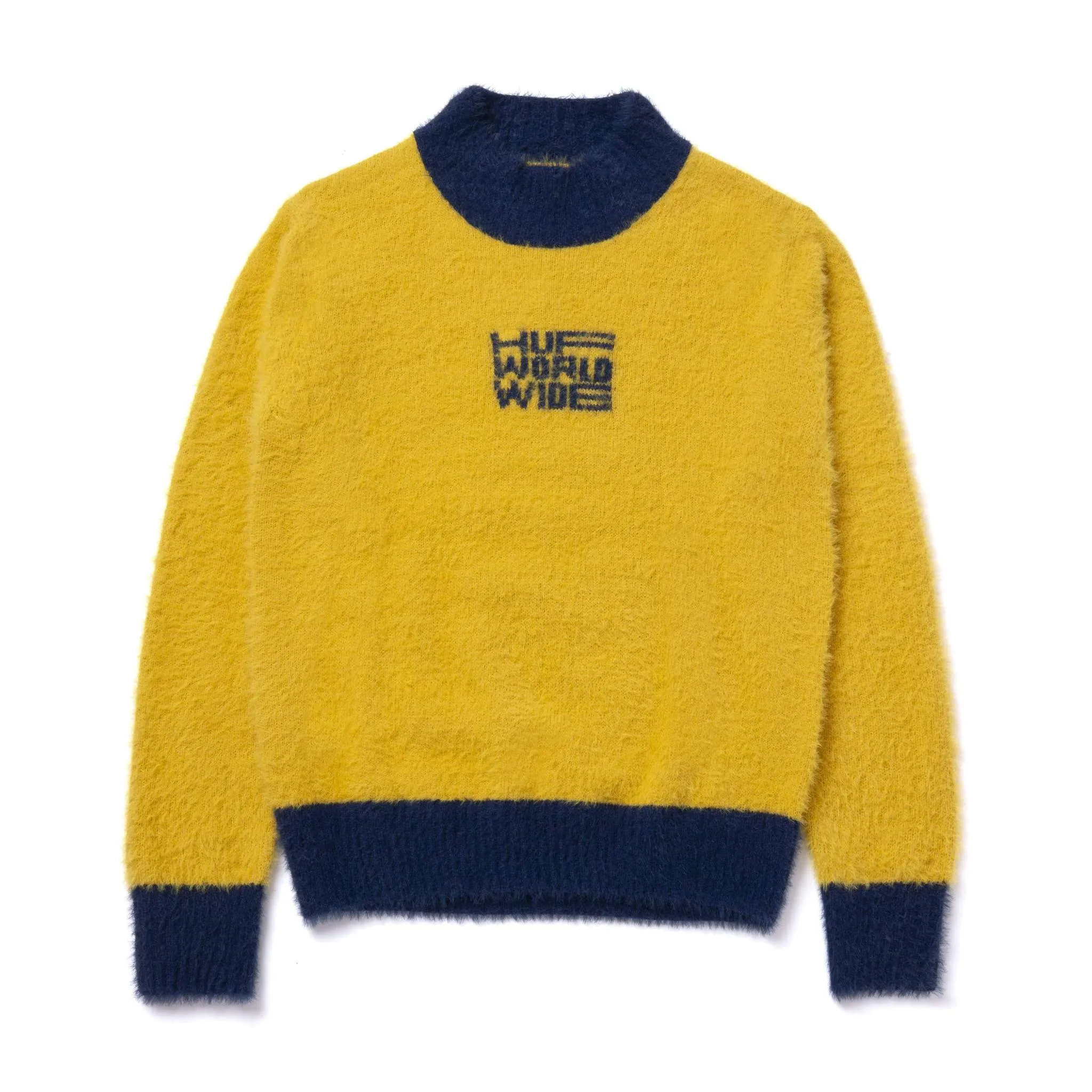 Disorder Jacquard Knit Sweater Gold