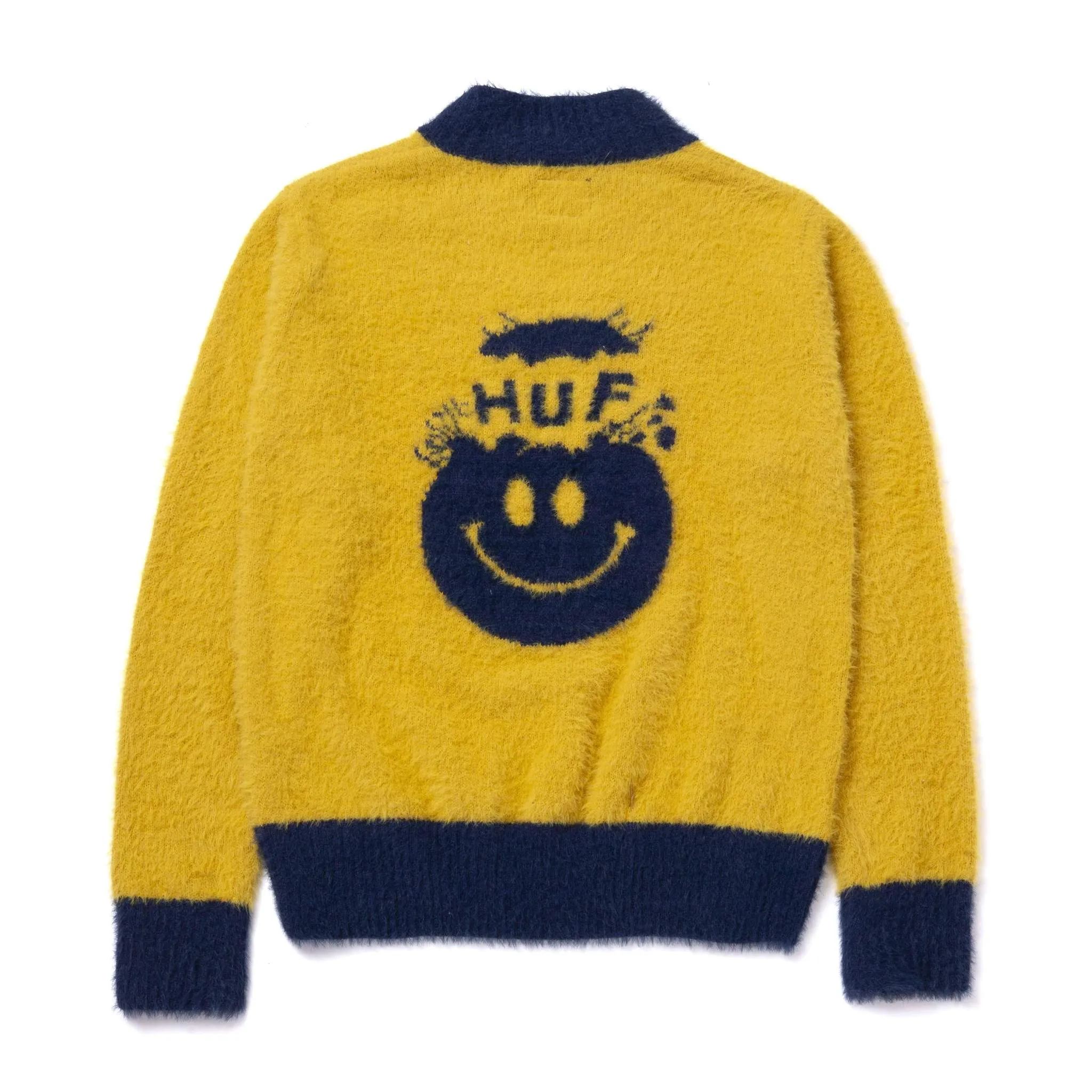 Disorder Jacquard Knit Sweater Gold