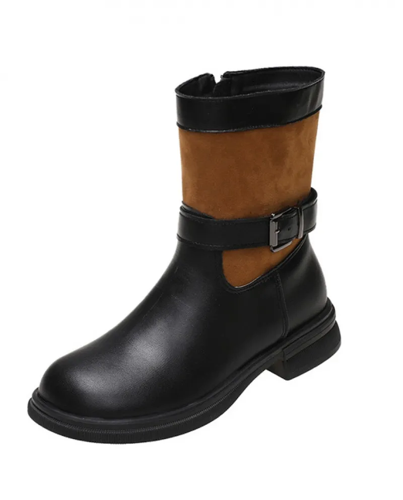Donne Appartamenti Chelsea Stivaletti Scarpe Casual 2022 Inverno Nuovo Nero Della Chiusura Lampo Neve Botas Trend Moda Goth Stiv