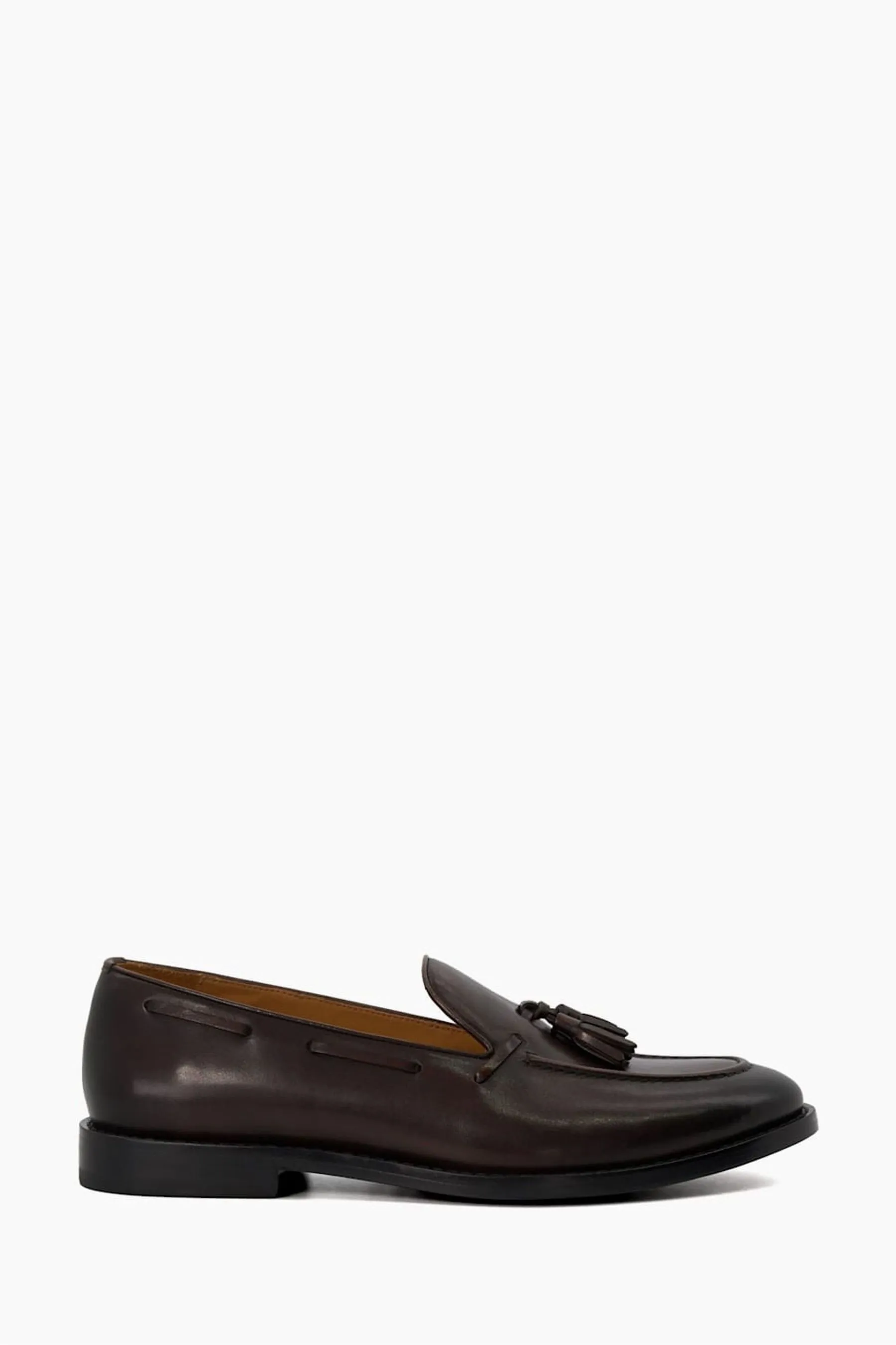 Dune London Sandders - Mocassini con nappe e suola in pelle