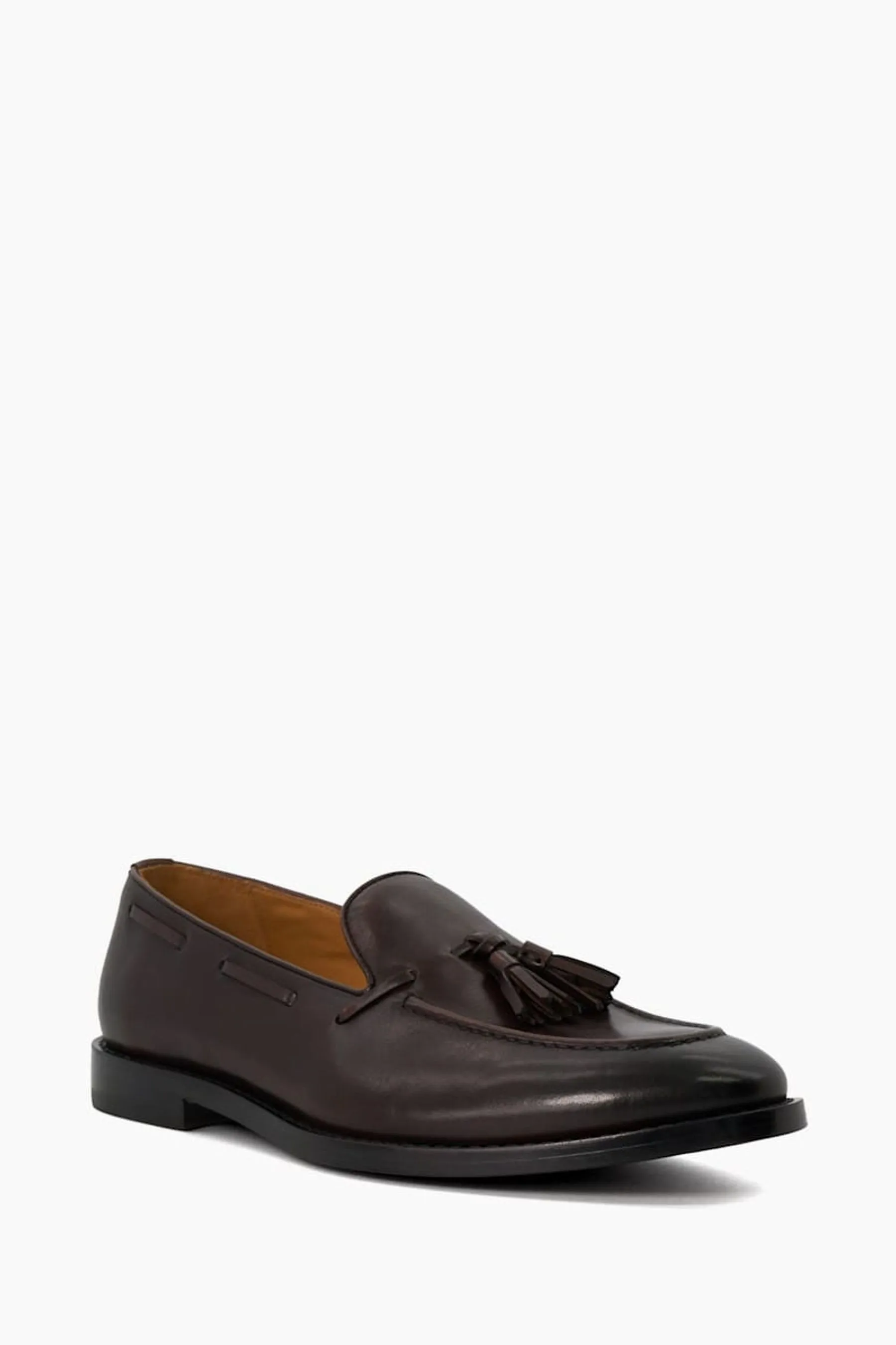 Dune London Sandders - Mocassini con nappe e suola in pelle
