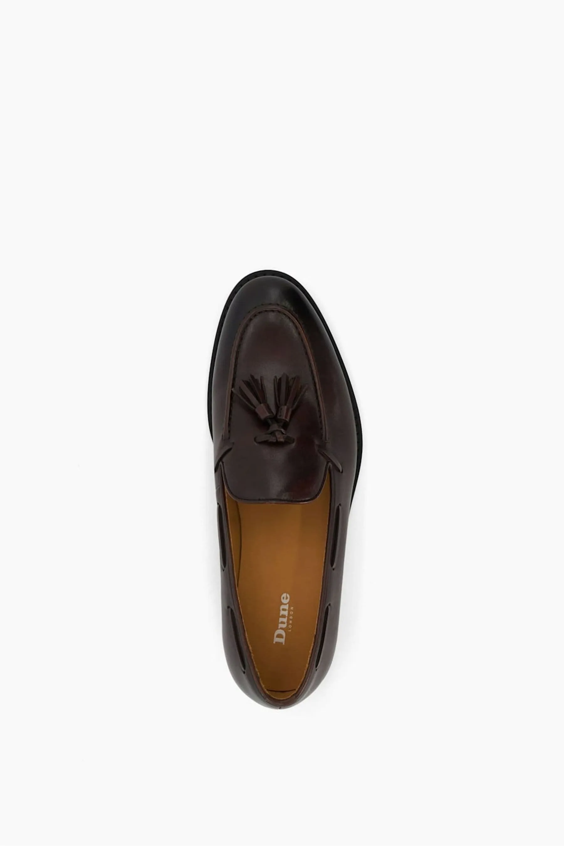 Dune London Sandders - Mocassini con nappe e suola in pelle