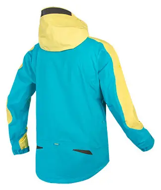 Endura MT500 II Atlantic Giacca impermeabile blu/gialla