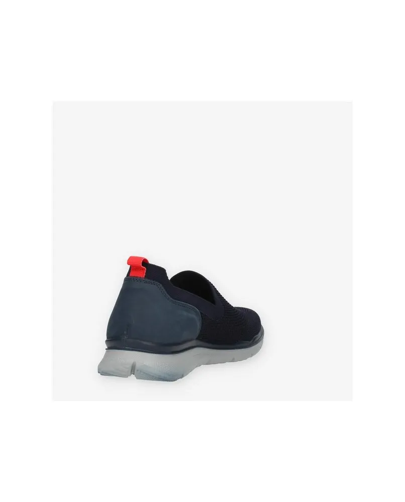 ENVAL SOFT 3716411 scarpe casual mocassini comfort memory foam blu