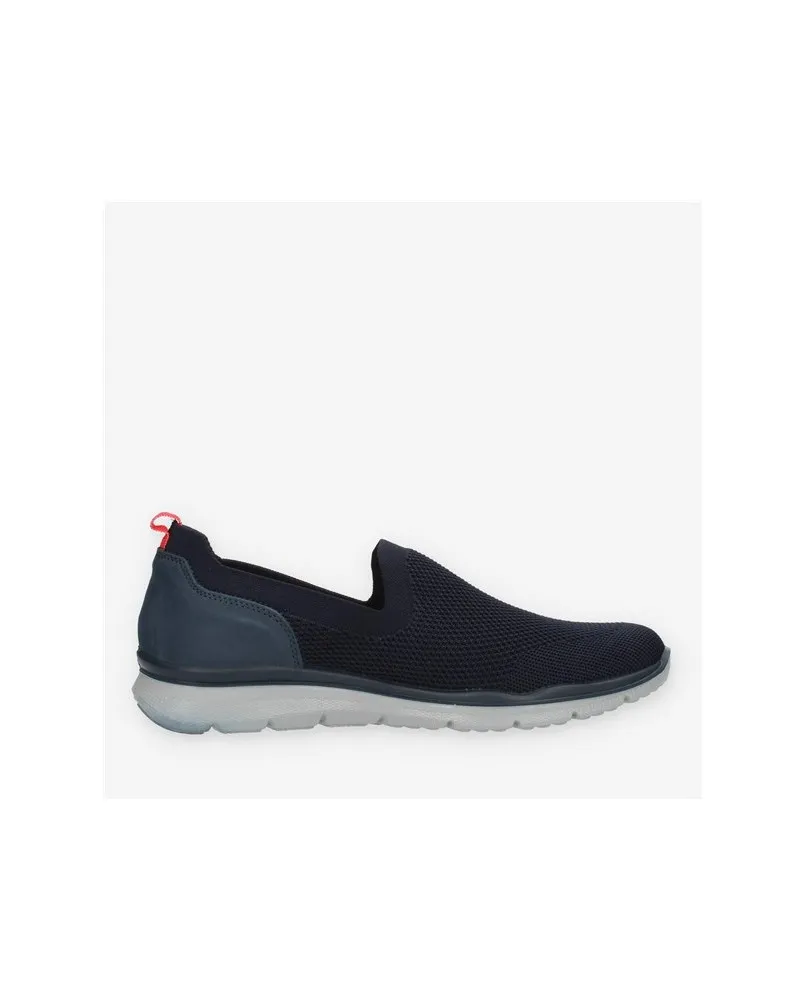 ENVAL SOFT 3716411 scarpe casual mocassini comfort memory foam blu