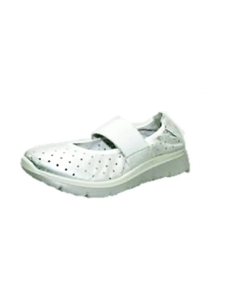 ENVAL SOFT 5258300 ballerina mocassini slip-on pelle argento donna