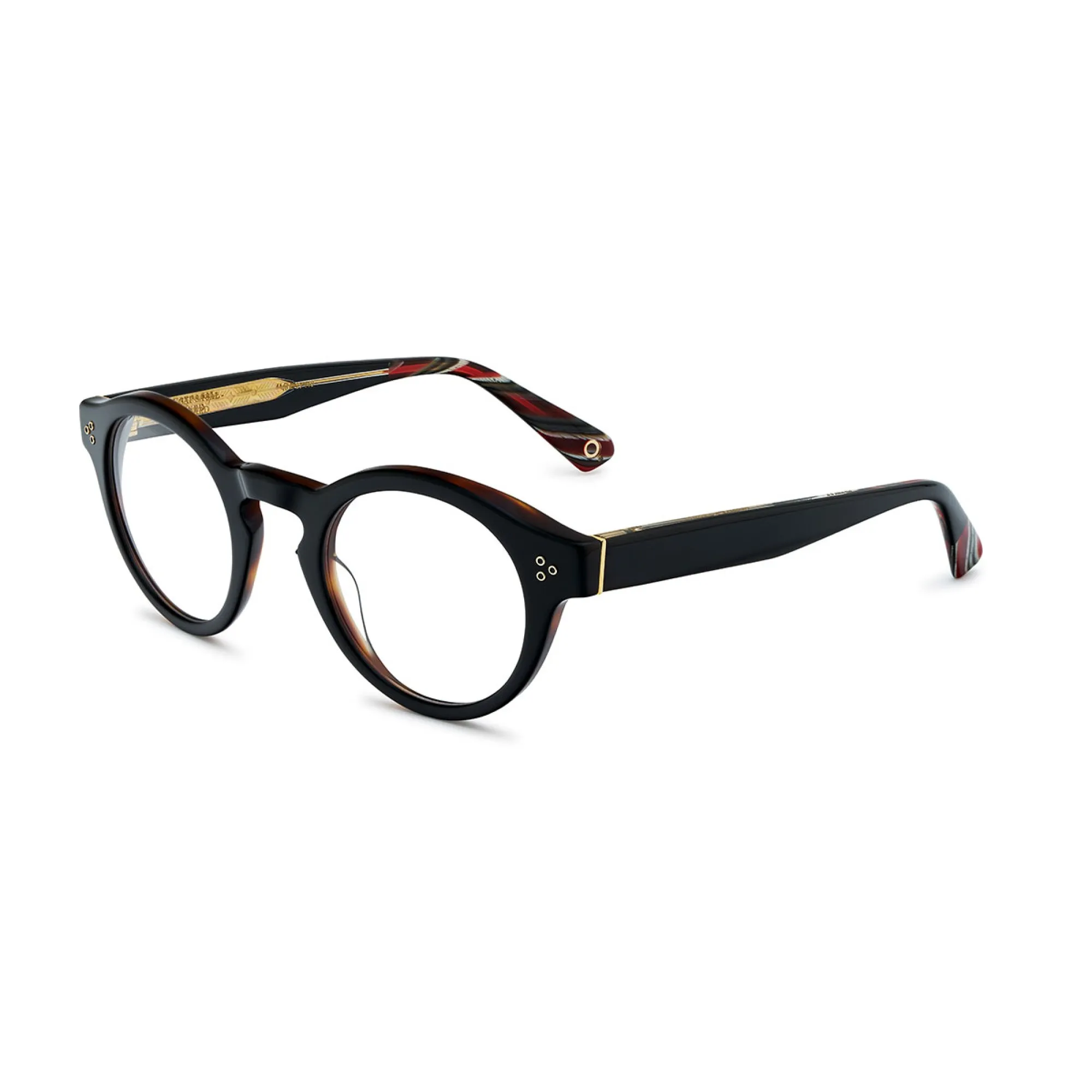   Etnia Barcelona CAP SA SAL - BKRD Nero Rosso | Occhiale Da Vista Unisex 