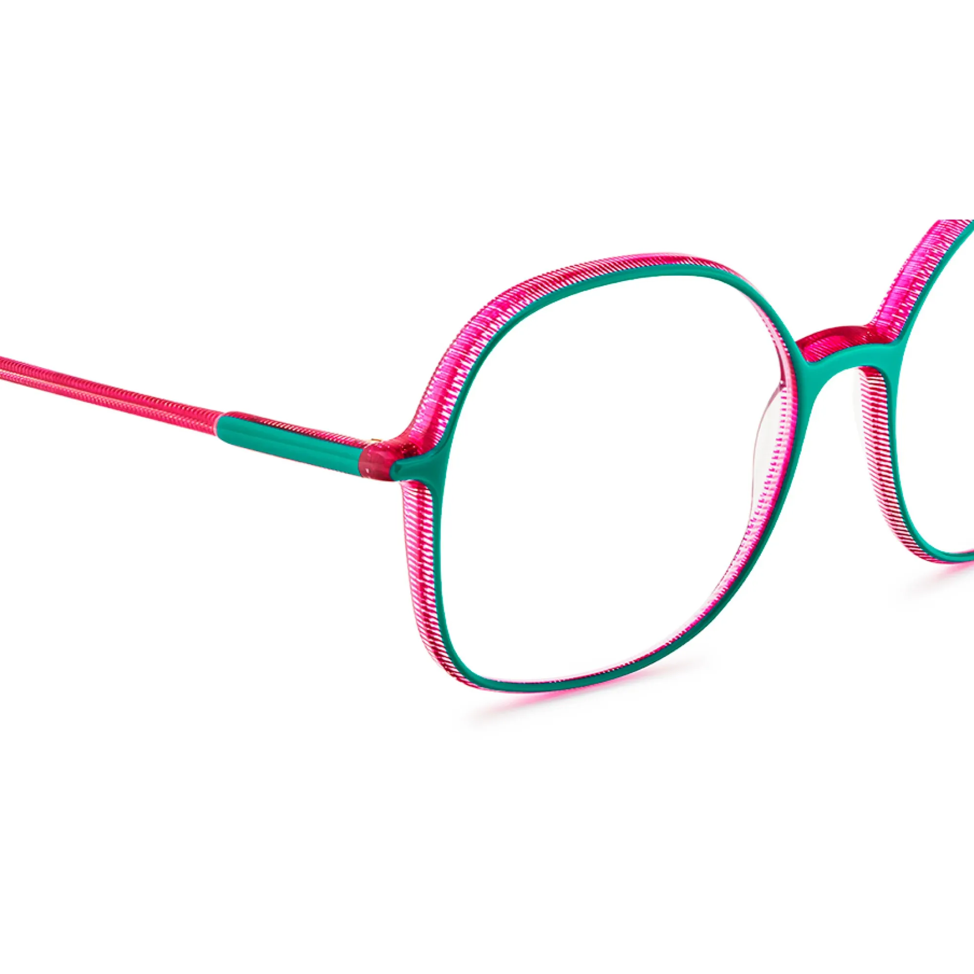   Etnia Barcelona ULTRA LIGHT 8 - TQFU Fucsia Turchese | Occhiale Da Vista Donna 