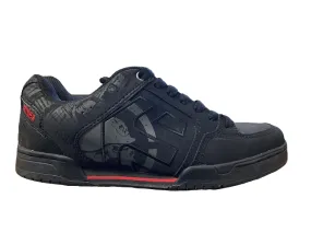 Etnies skate shoe Metal Mulisha Charter 4107000311597 back-red-grey